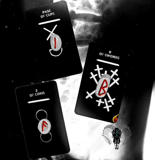 New Moon Jan ’26 tarot and rune pull~🌑🐐🌿